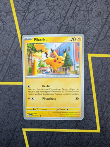 Pikachu 018 091 pokemon - 018/091,