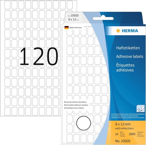 Herma etiketten movables - etiketten, x