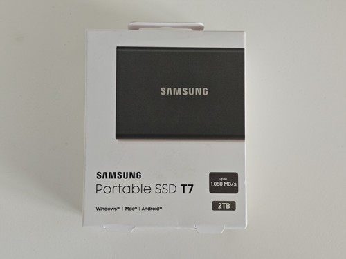 Samsung portable ssd 2tb - ssd, t7