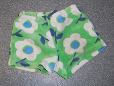 Mini Boden Shorts kurze Hose Gr. 3 Jahre ca. 92/98 Hotpants Blumen Frottee
