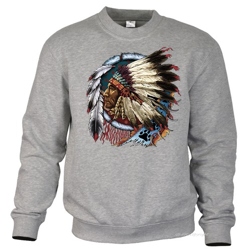 Sweatshirt indianer - sweatshirt,