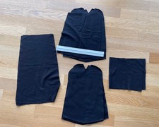 Jersey Reste schwarz für