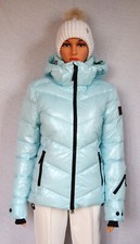 BOGNER SAELLY F+I DAMEN SKIJACKE JACKE EISBLAU SHINY UVP 595 € Gr 46 3XL NEU