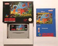 Super Nintendo SNES Spiel Disney DAS DSCHUNGELBUCH OVP TOP Zustand Sammlung