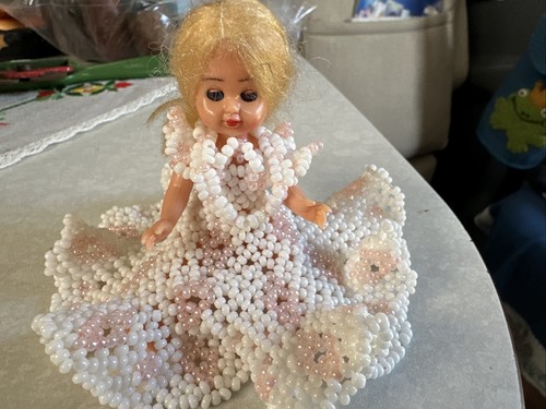 Vintage puppe mit - vintage,