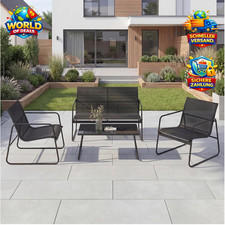 Gartenmöbel Set 4-teilig