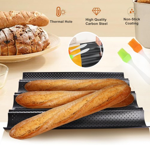 Baguetteblech für baguettes - für, 4