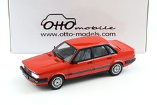 Neuwertig -Audi 80 B2 quattro rot Modellauto Resine, Otto 1:18, gebraucht in OVP