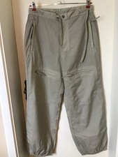 Damen Hose von ADIDAS Regen Hose GR M hellgrau neu 