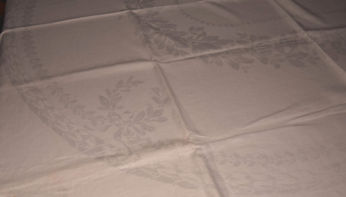 Altes damast tischdecke - altes,