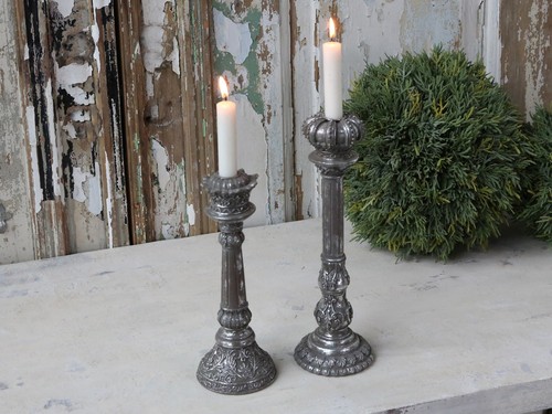 Chic antique kerzenständer - antique,