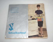 Union SKT-Schnellkochtopf Hausfrau VEB Qudlinburg Bedienungsanleitung von 1967
