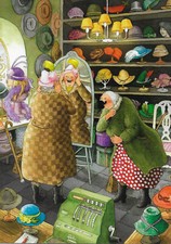 FRAUEN IM HUTLADEN / KUNST