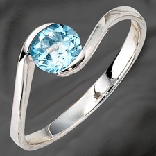 Damen Ring 333 Gold Weißgold