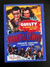 NFB Nr. 1828  John Wayne       Three Faces West             (s Fotos)