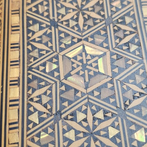 Orientalische holz schatulle - holz,