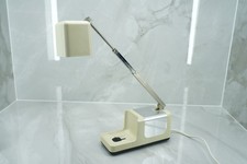 B Spot Schreibtischlampe Teleskop beige 60er / 70er Space Age Vintage
