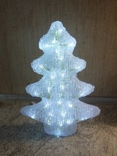 *** LED-Acryl Outdoor-Beleuchtung "Tannenbaum" IP 44 ca. 50  LED`s ***