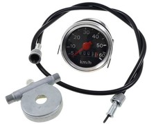 Set tacho schwarz schnecke - tacho,