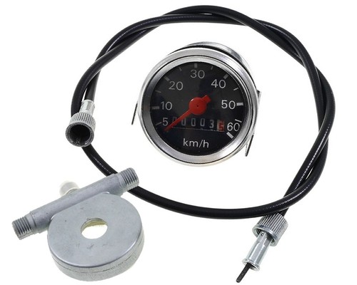 Set tacho schwarz schnecke - set, 16"