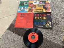 Musik,Musik und nur Musik102554Postercover1969Vinyl nahe Mint und Cover gut +++