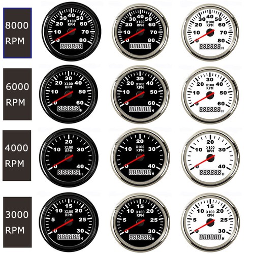 85mm drehzahlmesser tachometer - 85mm,