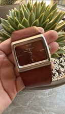 Vestal Armbanduhr rot braun