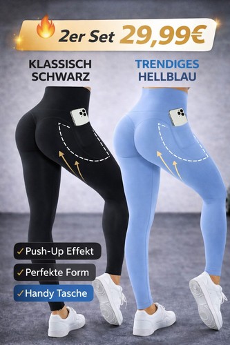 Damen push leggings set - push-up, –