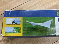 NEUwertig Solax-Sunshine Sonnensegel Grau UV Schutz