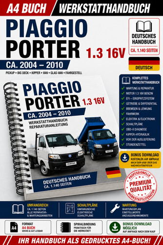 Piaggio porter 16v - porter, 1.3