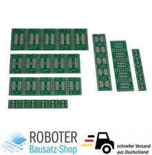 35-Teile Sortiment SMD zu DIP Adapterplatinen SOP MSOP SOT SOIC