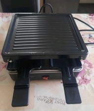 Mini Raclette-Grill - Schwarz