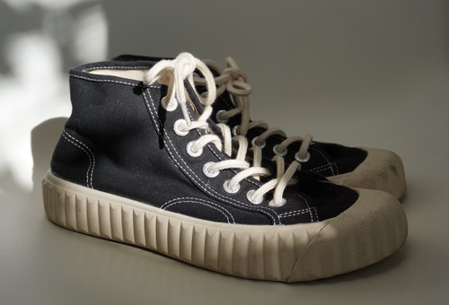 Canvas schuhe schwarz creme - 39,