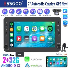 Für Alfa Romeo 159 Spider Brera DAB+ KAM Autoradio Android 14 Carplay GPS Nav BT