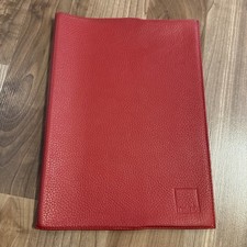 Timetex Kalender Umschlag Buchschutz Lehrer Planer Rot Leder