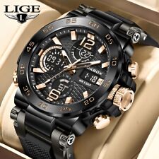 Herren Quarzuhr Armbanduhr mit