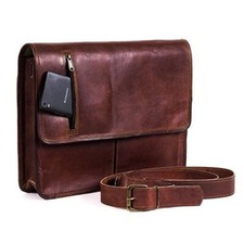Handgefertigt Herren Echtleder Vintage Laptop Messenger Aktentasche Handtasche
