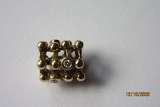 Original Pandora Charm Matrix  14 K, 585 Gold, mit Diamanten 750313 D
