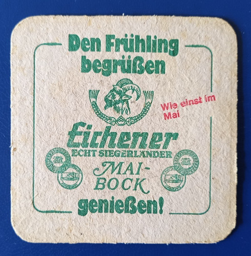 Bierdeckel brauerei eichener - bierdeckel,
