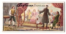 Sammelbild Gartmann Schokolade, Serie 513, Bild 4, Elektrizität, Abbé Nolet mac 