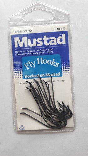 Fliegenhaken lachshaken mustad - fliegenhaken,
