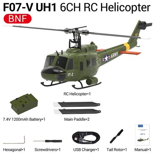 Yuxiang f07v uh1 - uh1, rc