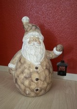 Deko Weihnachtsmann mit Laterne ca. 50 cm hoch Top Zustand
