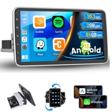 1 DIN 10.1" Android 13 Carplay