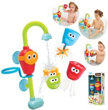 Wasserspiel Dusche für die Badewanne (Bunt) Badewannenspielzeug Spielzeug Wanne