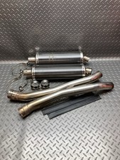 Kawasaki ZZR1400 / 2008-2011 ABS / 350mm CARBON END CAN AUSPUFF / KIT / Delkevic