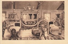 78 CHATEAU VERSAILLES CARROSSE SACRE CHARLES X - CARTE ISSUE CARNET - 6376