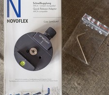 Novoflex Q-Mount Schnellkupplung, Arca-Swiss, mit Garantie