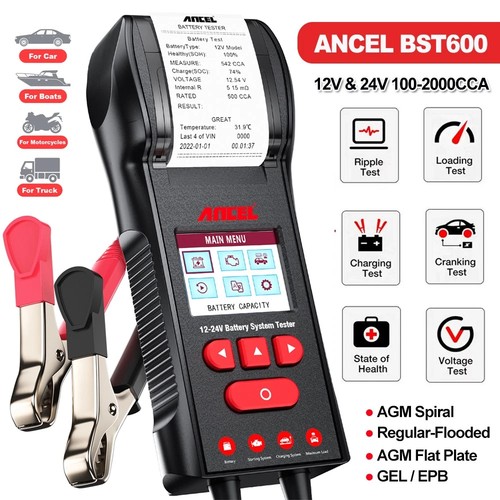 Ancel auto kfz batterietester - auto,