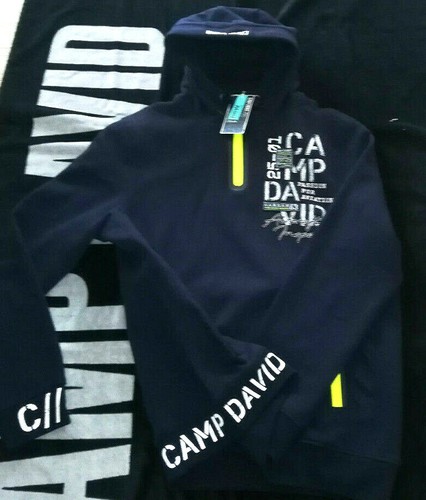 Camp david hoodie neu half - david,